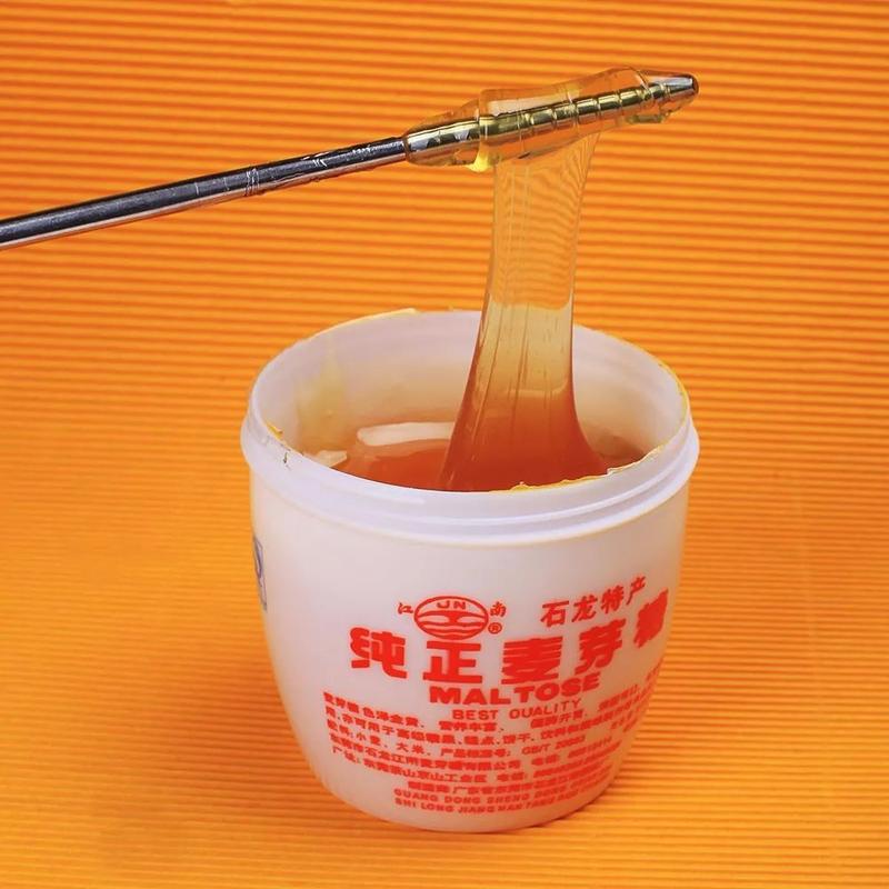 我厂继承了传统生产工艺,以优质糯米和麦芽发酵生产的麦芽糖系列产品